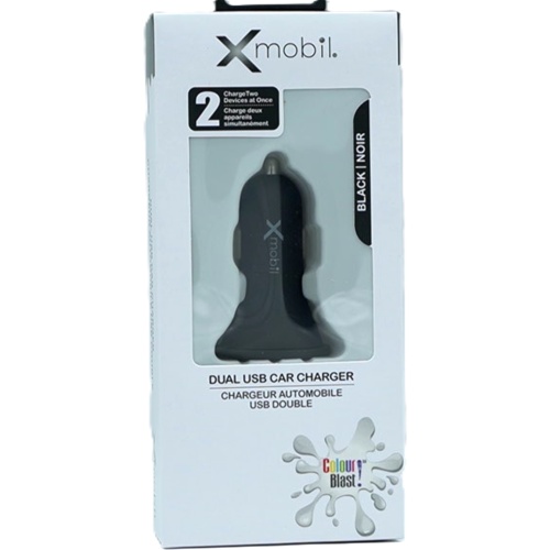 Dual USB Car Charger 2.1A Xmobil