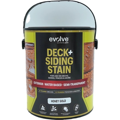 Deck + Siding Stain Honey Gold 3.78L Exterior Evolve