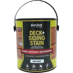 Deck + Siding Stain New Cedar 3.78L Exterior Evolve