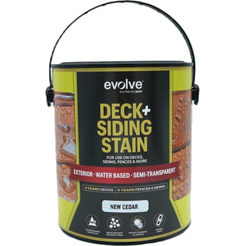 Deck + Siding Stain New Cedar 3.78L Exterior Evolve