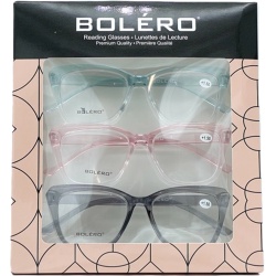 Reading Glasses +1.50 3pk. Bolero
