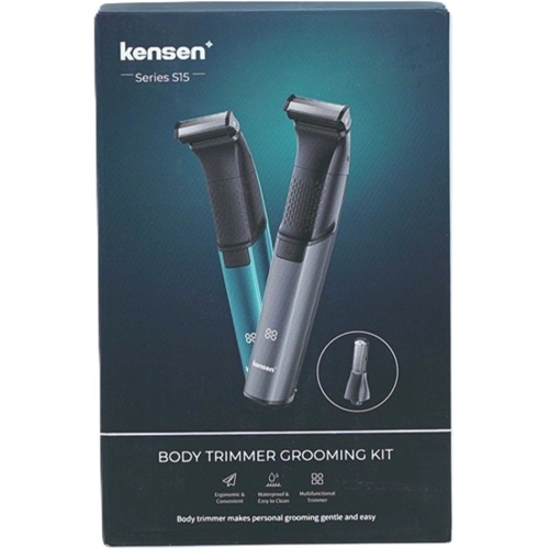 Body Trimmer Grooming Kit Rechargeable Waterproof Kensen Series S15