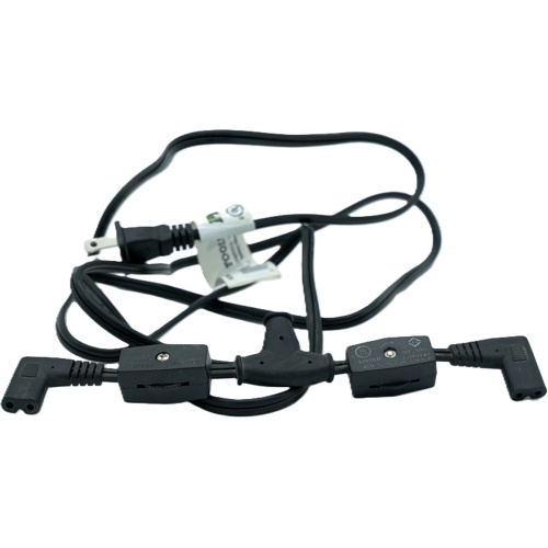 EDJ/EDK Power Cord 6' Dual Switch For 2 Fixtures ProYard Hydro
