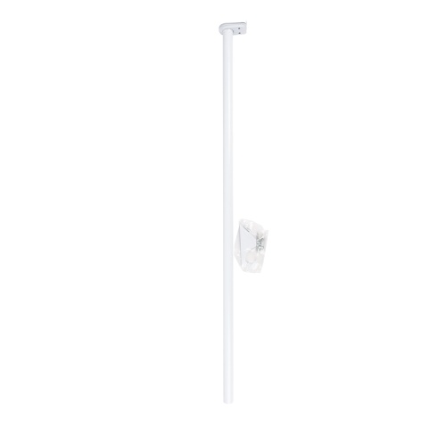 Closet rod white adjustable 36 to 72 inch