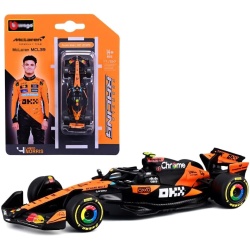 Die Cast Car Formula 1 Team McLaren MCL39 Oscar Piastri Size 1:64 Burago