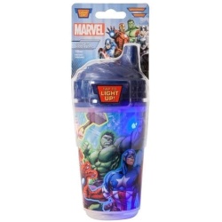 Light Up Sipper Cup Blue Marvel 10oz. (or 2/$9.99)