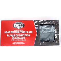Heat Distribution Plate Porcelain Coated 19.3-28.5 X 8.5" X 4.9" Expert Grill"