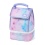Insulated Lunch Bag 2 Compartments Pink & Blue Marble Arctic Zone