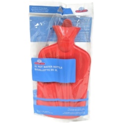 Hot Water Bottle 2L Ass't Colours Rubber