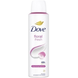 Dove Body Spray 150ml Anti-perspirant Floral