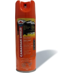 Insect Repellent Aerosol Deet Free 20% Icaridin 142g. Canadian Shield
