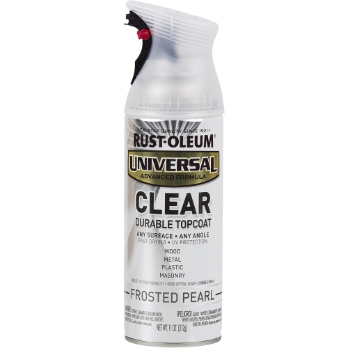 Rust-oleum Spray Paint Frosted Pearl Clear Durable Topcoat 312g.