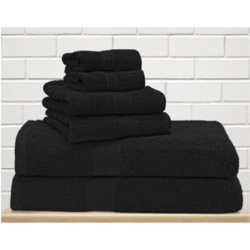 Bath Sheet Black 34 x 64 Allure