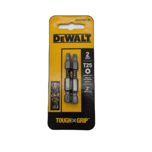 2 Power Bits  2pk. T25 Dewalt