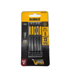 3.5 Power Bits 5pk. Robertson #2 Flex Torq Dewalt"