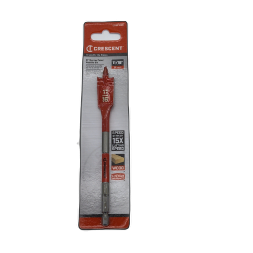 6 Screw Point Paddle Bit 11/16