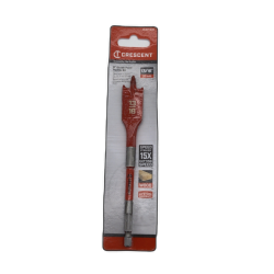 6 Screw Point Paddle Bit 13/16" Crescent"