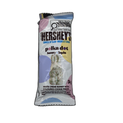 Hershey's Cookies 'n' Crème Polka Dot Bunny 34g.