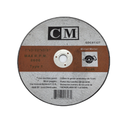 Metal Cutting Disc 7 x 3/32" x 5/8""