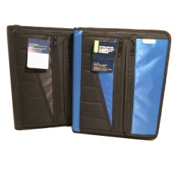 1.5 Zipper Binder Assorted Colours Casemate"