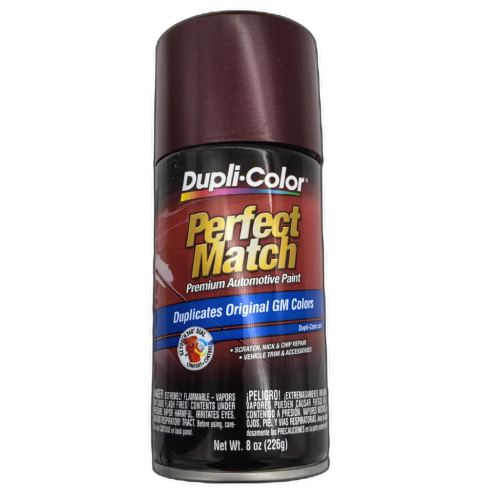 Spray Paint Automotive Crimson Red Perfect Match Dupli Color
