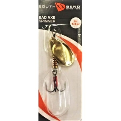 Bad Axe Spinner Size 1/4oz. Gold South Bend
