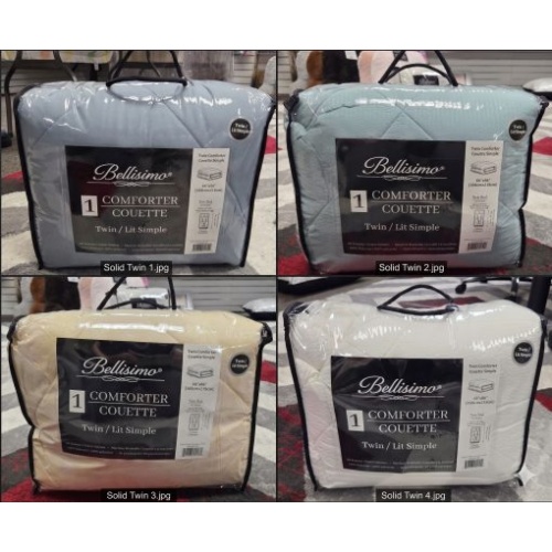 Bellisimo Single Comforter – Solid / Twin