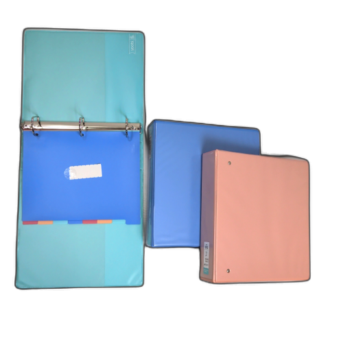 2 D-ring Binder W/tab Dividers Assorted Colours Yoobi