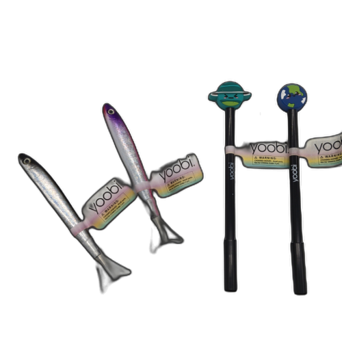 Yoobi Novelty Pen Space Or Fish Assorted
