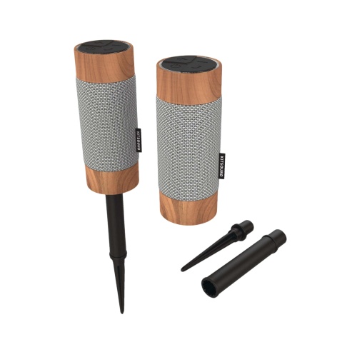 Diggit2 Bluetooth Outdoor Speakers Twin Pack Kitsound(endcap)