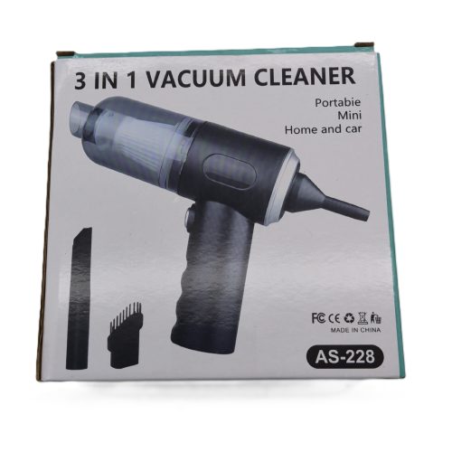 3 In 1 Portable Mini Vacuum Cleaner
