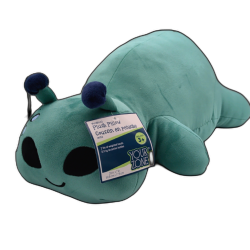 Weighted Plush Pillow Alien 20 X 7" 2lbs. Your Zone"