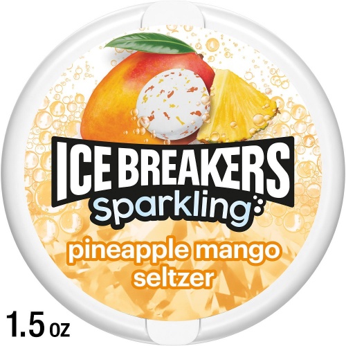 Ice Breakers Sparkling Pineapple Mango Seltzer 42g.