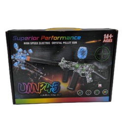 Ump45 Submachine Gun High Speed Electric Crystal Pellet Gun Superior Performance