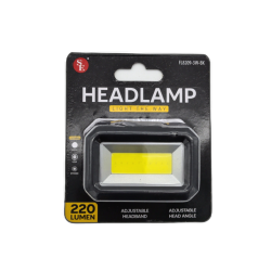 Headlamp Adjustable 220 Lumen 3 Stages