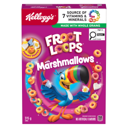 Fruit Loops W/marshmallows Cereal 315g.