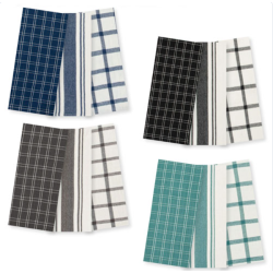 Kitchen Towel 3 Pack 16x26 Inch Assorted Colours