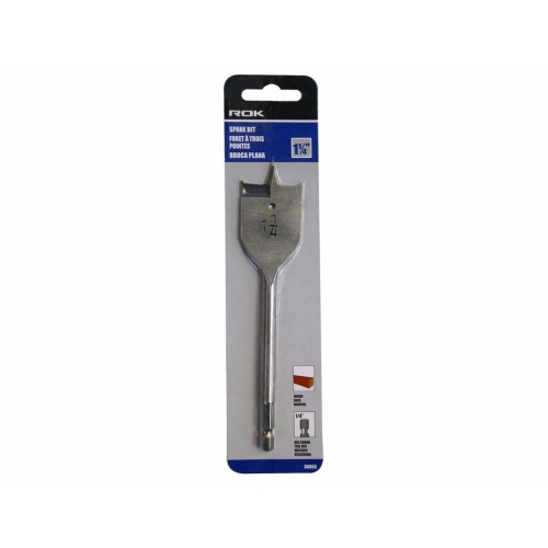 Spade drill bit 1-1/4 x 6 inch
