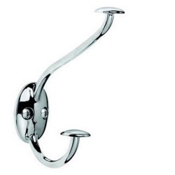 Stratford Hat & Coat Hook 4.75 X 1.25" Chrome Spectrum"