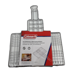 Extendable Broiler Basket 12 X 8" X 1" Coleman"