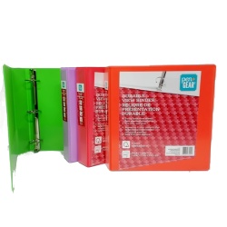 Durable View Binder 1.5 D-ring Assorted Colours Pen Gear"