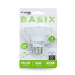 LED Bulb PAR20 7W 3000K Luminus Basix