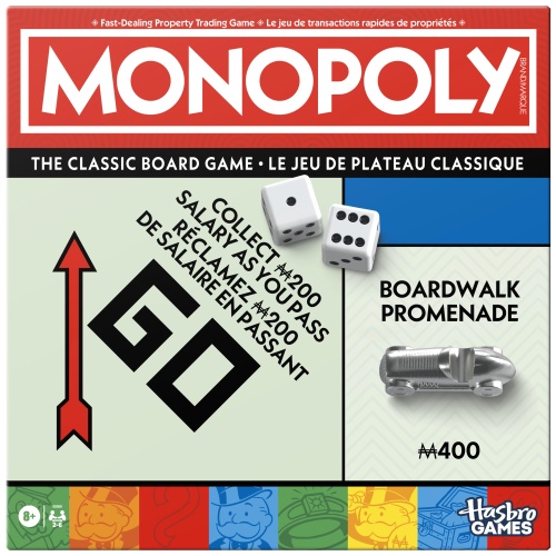 Classic Monopoly Board Game Hasbro Games