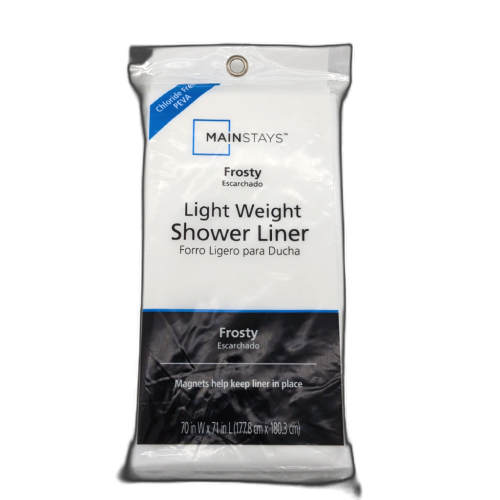 Light Weight Shower Liner Frosty 70 x 71