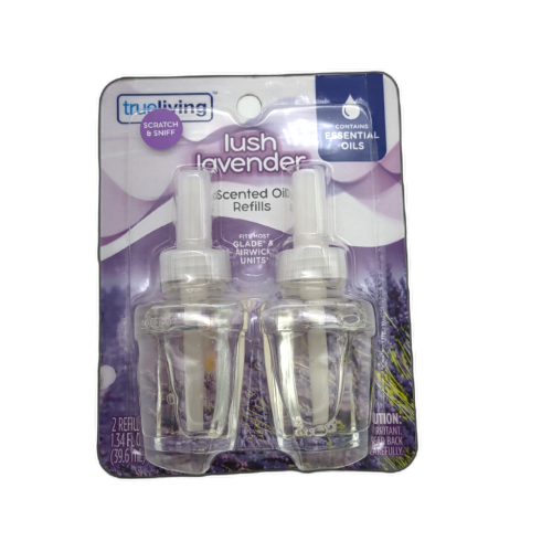 Scented Oil Refills 2 x 39.6mL Lush Lavender Trueliving