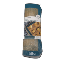 3pc. Silicone Baking Mat Set Reusable Non-stick Liners Alta