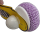 No-scratch Handsaver Scourer Purple Heb