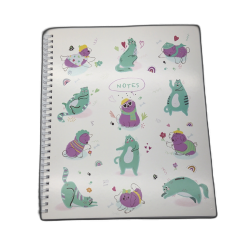 Notebook Furry Friends Cats & Dogs 10.5 x 8" 80 Sheets Hilroy"