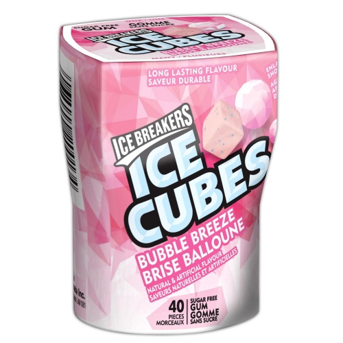 Ice Breakers Ice Cubes Bubble Breeze 40pc. Gum