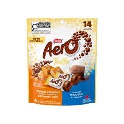 Aero Truffle Salted Caramel & Chocolate Mousse 119g.